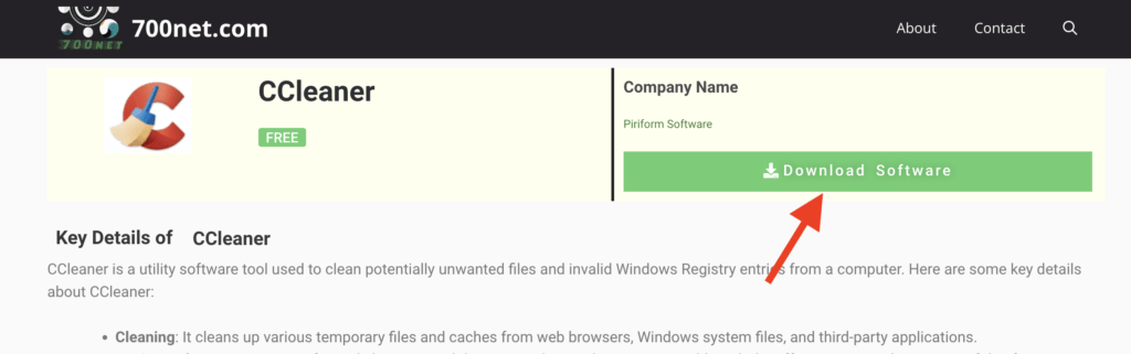 Ccleaner for Mac free Download